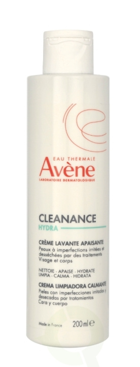 Avene Cleanance Hydra Soothing Cleansing Cream 200 ml Blemishprone Skin Left Dry And Irritated By Treatments in the group BEAUTY & HEALTH / Skin care / Face / Cleaning at TP E-commerce Nordic AB (C71962)