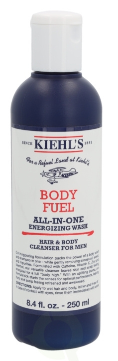 Kiehl\'s Body Fuel All-In-One Energizing Wash 250 ml Hair & Body in the group BEAUTY & HEALTH / Skin care / Body health / Bath & Shower gels at TP E-commerce Nordic AB (C71989)