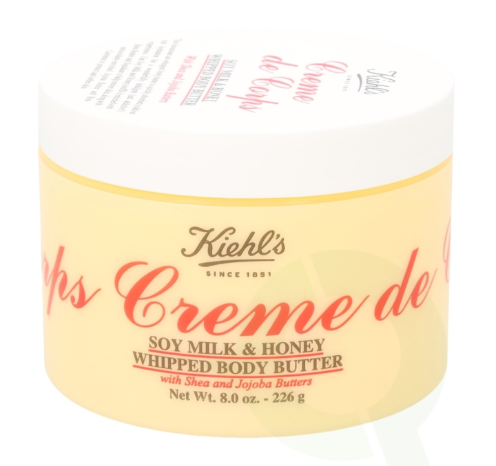 Kiehl\'s Creme De Corps Whipped Body Butter 226 g Soy Milk & Honey in the group BEAUTY & HEALTH / Skin care / Body health / Body lotion at TP E-commerce Nordic AB (C71994)