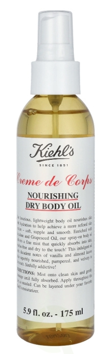 Kiehl\'s Creme De Corps Nourishing Dry Body Oil 175 ml in the group BEAUTY & HEALTH / Skin care / Body health / Body oil at TP E-commerce Nordic AB (C71996)