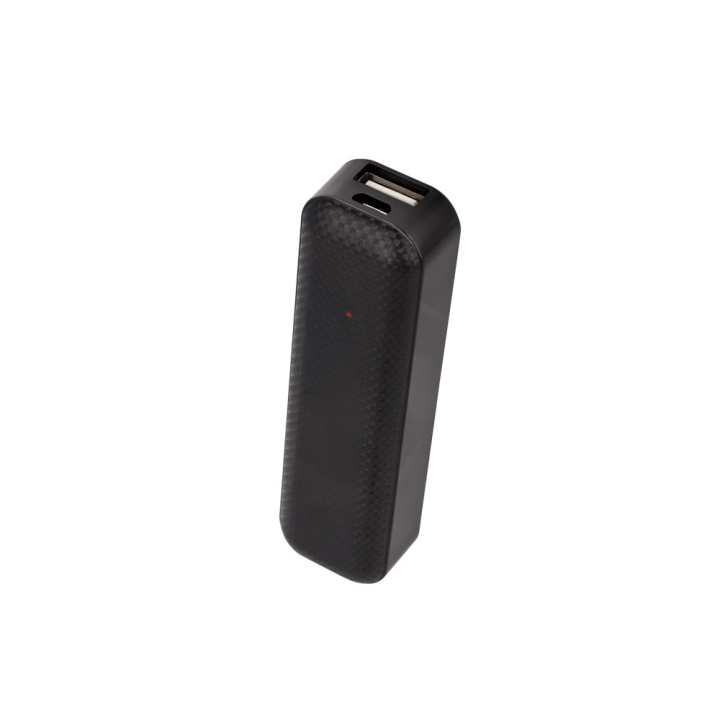 Setty Powerbank 2600 mAh Mini, Black in the group SMARTPHONE & TABLETS / Chargers & Cables / Powerbanks at TP E-commerce Nordic AB (C72020)