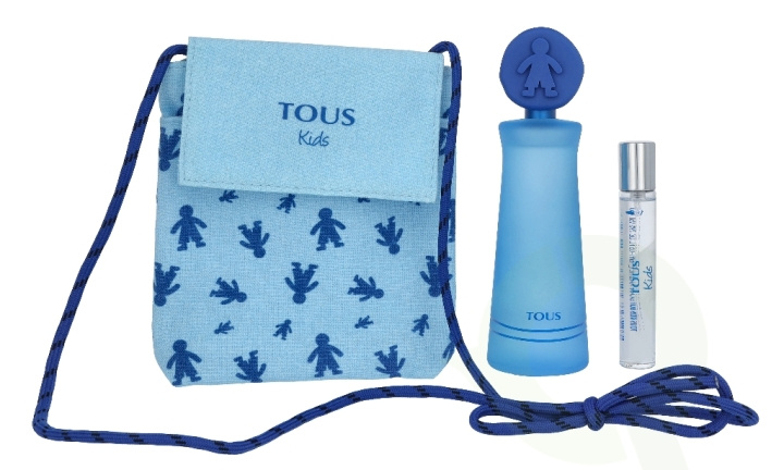 Tous Kids Boy Eau De Toilette Set 115 ml Edt Spray 100ml/Shoulder Bag/Edt Spray 15ml in the group BEAUTY & HEALTH / Gift sets / Gift sets for her at TP E-commerce Nordic AB (C72630)