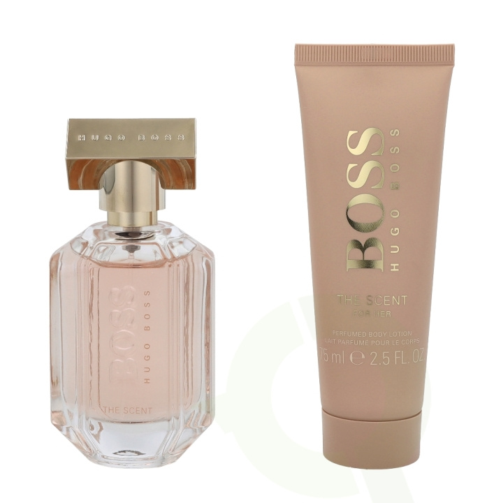 Hugo Boss The Scent For Her Giftset 125 ml Edp Spray 50ml/Body Lotion 75ml in the group BEAUTY & HEALTH / Gift sets / Gift sets for her at TP E-commerce Nordic AB (C72694)