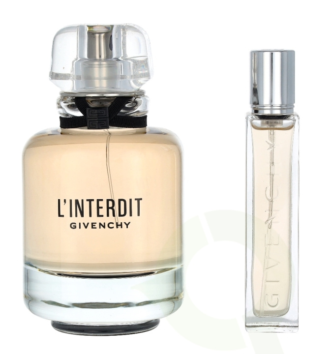 Givenchy L\'Interdit Giftset 92.5 ml Edp Spray 80ml/Edp 12,5ml in the group BEAUTY & HEALTH / Fragrance & Perfume / Perfumes / Perfume for her at TP E-commerce Nordic AB (C72971)