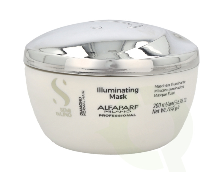 Alfaparf Semi Di Lino Illuminating Mask 200 ml in the group BEAUTY & HEALTH / Hair & Styling / Hair care / Hair Mask at TP E-commerce Nordic AB (C73021)