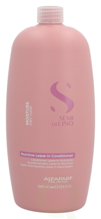 Alfaparf Semi Di Lino Nutritive Leave-In Conditioner 1000 ml Moisture Dry Hair in the group BEAUTY & HEALTH / Hair & Styling / Hair care / Conditioner at TP E-commerce Nordic AB (C73029)