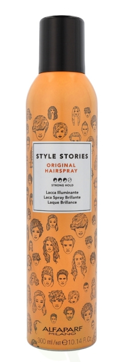 Alfaparf Style Stories Original Hairspray 300 ml in the group BEAUTY & HEALTH / Hair & Styling / Hair styling / Hair spray at TP E-commerce Nordic AB (C73050)