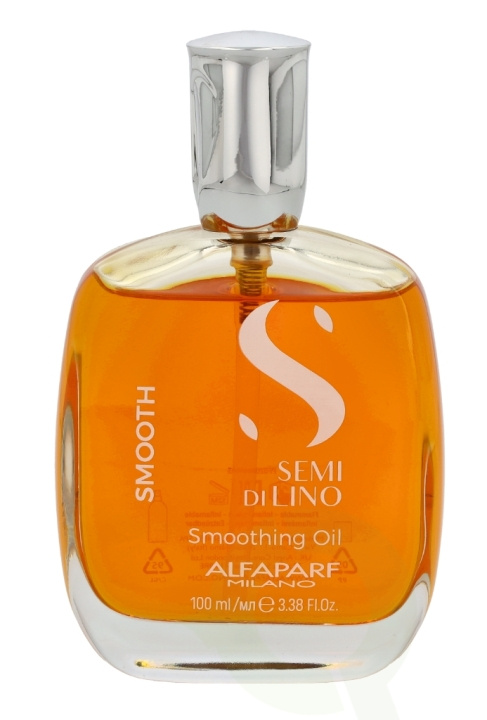 Alfaparf Semi Di Lino Smoothing Oil 100 ml in the group BEAUTY & HEALTH / Hair & Styling / Hair care / Hair oil at TP E-commerce Nordic AB (C73063)