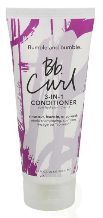 Bumble and Bumble Bumble & Bumble Curl 3 In 1 Conditioner 200 ml Rinse-Out, Leave-In, Or Co-Wash in the group BEAUTY & HEALTH / Hair & Styling / Hair care / Conditioner at TP E-commerce Nordic AB (C73297)