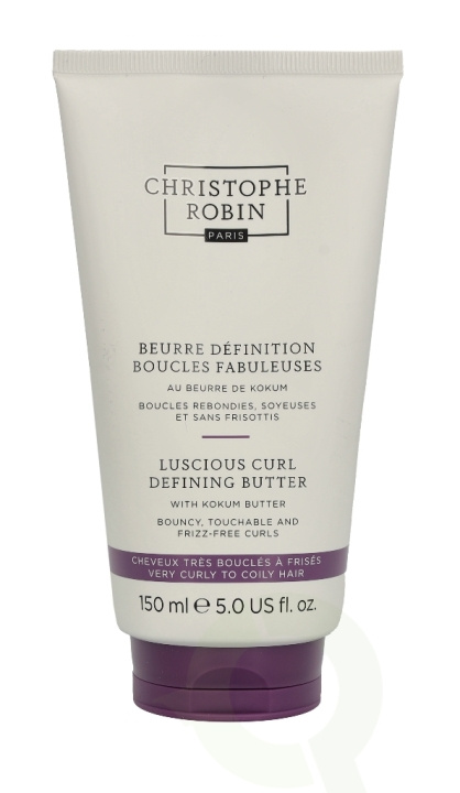 Christophe Robin Luscious Curl Defining Butter 150 ml in the group BEAUTY & HEALTH / Hair & Styling / Hair care / Conditioner at TP E-commerce Nordic AB (C73331)