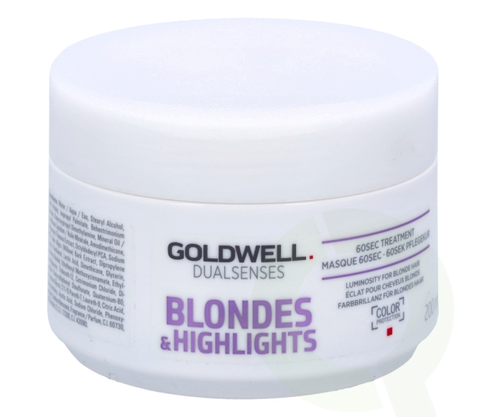 Goldwell Dualsenses B&H 60S Treatment 200 ml For Blonde Hair in the group BEAUTY & HEALTH / Hair & Styling / Hair care / Hair Mask at TP E-commerce Nordic AB (C73358)