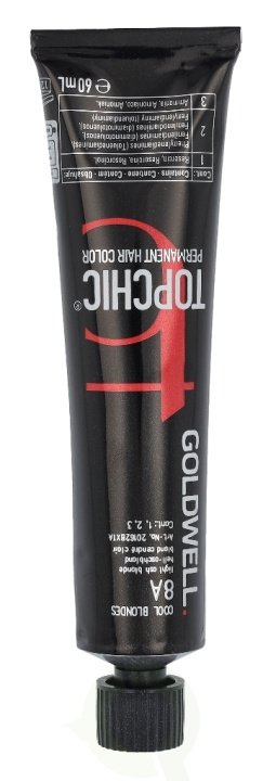 Goldwell Topchic Tube 60 ml 8A in the group BEAUTY & HEALTH / Hair & Styling / Hair care / Hair Dye / Hair Dye & Color bombs at TP E-commerce Nordic AB (C73381)