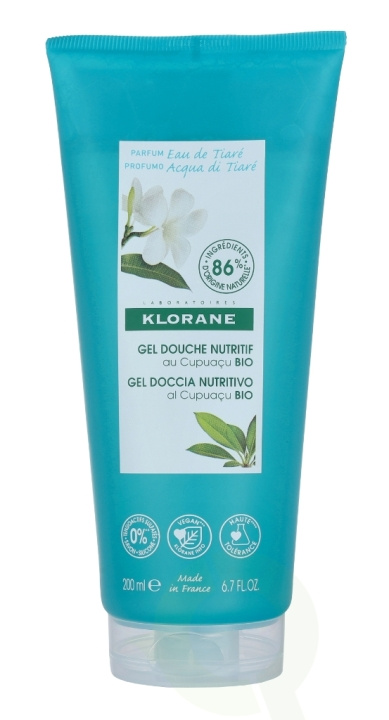 Klorane Shower Gel With Organic Cupuacu Butter 200 ml in the group BEAUTY & HEALTH / Skin care / Body health / Bath & Shower gels at TP E-commerce Nordic AB (C73473)