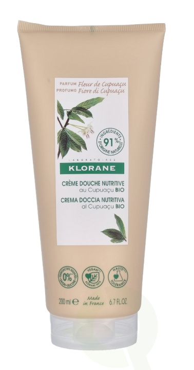 Klorane Shower Cream With Organic Cupuacu Flower 200 ml in the group BEAUTY & HEALTH / Skin care / Body health / Bath & Shower gels at TP E-commerce Nordic AB (C73475)