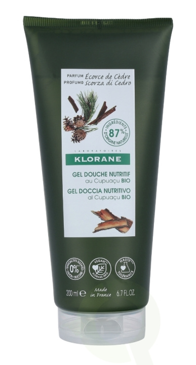 Klorane Shower Gel - Cedar Bark 200 ml in the group BEAUTY & HEALTH / Skin care / Body health / Bath & Shower gels at TP E-commerce Nordic AB (C73481)