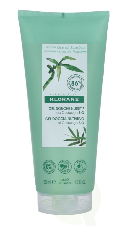 Klorane Shower Gel - Bamboo 200 ml in the group BEAUTY & HEALTH / Skin care / Body health / Bath & Shower gels at TP E-commerce Nordic AB (C73482)