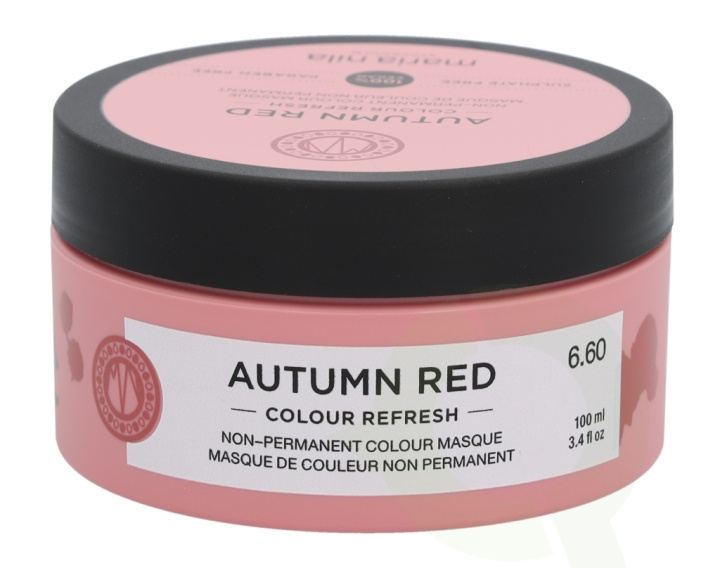 Maria Nila Colour Refresh Non-Pigmented Cream 100 ml 6.60 Autumn Red in the group BEAUTY & HEALTH / Hair & Styling / Hair care / Hair Mask at TP E-commerce Nordic AB (C73613)