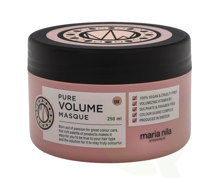 Maria Nila Pure Volume Hair Masque 250 ml Volumzing Masque in the group BEAUTY & HEALTH / Hair & Styling / Hair care / Hair Mask at TP E-commerce Nordic AB (C73631)