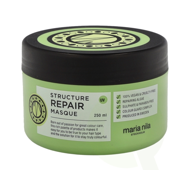 Maria Nila Structure Repair Mask 250 ml Sulphate & Paraben free in the group BEAUTY & HEALTH / Hair & Styling / Hair care / Hair Mask at TP E-commerce Nordic AB (C73637)