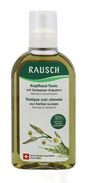 Rausch Swiss Herbs Scalp Tonic 200 ml in the group BEAUTY & HEALTH / Hair & Styling / Hair care / Hair serum at TP E-commerce Nordic AB (C73704)