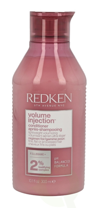 Redken Volume Injection Conditioner 300 ml Lightweight Volumizing For Fine Hair in the group BEAUTY & HEALTH / Hair & Styling / Hair care / Conditioner at TP E-commerce Nordic AB (C73759)