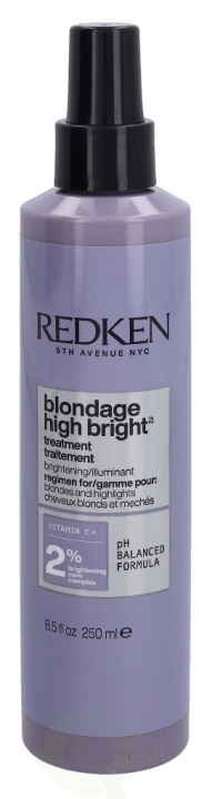 Redken Blondage High Bright Treatment 250 ml in the group BEAUTY & HEALTH / Hair & Styling / Hair care / Conditioner spray/cure at TP E-commerce Nordic AB (C73760)