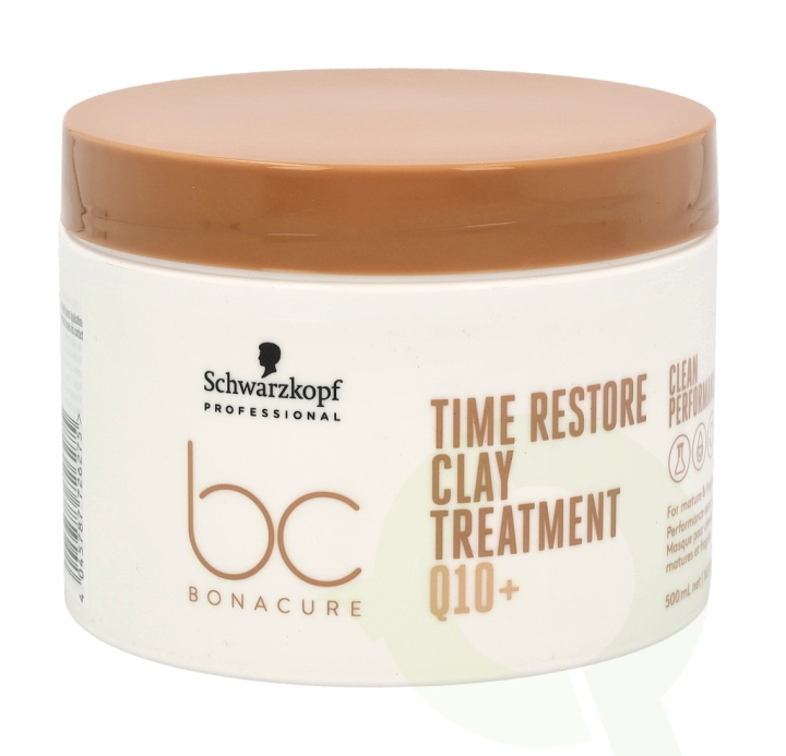 Schwarzkopf Bonacure Q10 Time Restore Treatment 500 ml in the group BEAUTY & HEALTH / Hair & Styling / Hair care / Hair Mask at TP E-commerce Nordic AB (C73797)