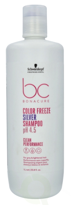 Schwarzkopf Bonacure Color Freeze Silver Shampoo 1000 ml in the group BEAUTY & HEALTH / Hair & Styling / Hair care / Schampoo at TP E-commerce Nordic AB (C73800)