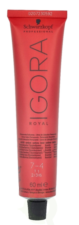 Schwarzkopf Igora Royal Permanent Color Creme 60 ml 45477 in the group BEAUTY & HEALTH / Hair & Styling / Hair care / Hair Dye / Hair Dye & Color bombs at TP E-commerce Nordic AB (C73814)