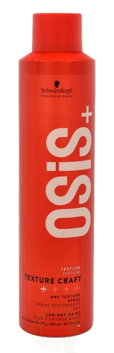 Schwarzkopf Osis+ Texture Craft Dry Texture Spray 300 ml #2 Medium Control in the group BEAUTY & HEALTH / Hair & Styling / Hair styling / Hair spray at TP E-commerce Nordic AB (C73834)