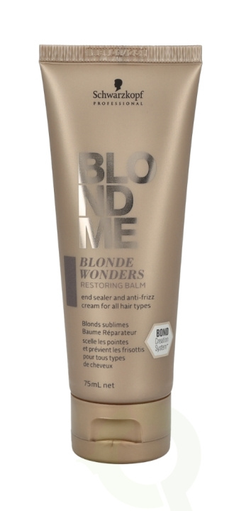 Schwarzkopf Blond Me Blonde Wonders Restoring Balm 75 ml in the group BEAUTY & HEALTH / Hair & Styling / Hair care / Conditioner at TP E-commerce Nordic AB (C73848)