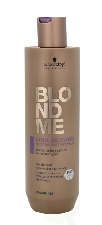 Schwarzkopf Blond Me Cool Blondes Neutralizing Shampoo 300 ml For All Hair Types in the group BEAUTY & HEALTH / Hair & Styling / Hair care / Schampoo at TP E-commerce Nordic AB (C73849)