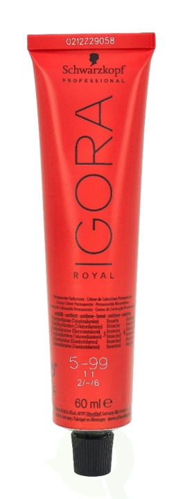 Schwarzkopf Igora Royal Permanent Color Creme 60 ml 5-99 in the group BEAUTY & HEALTH / Hair & Styling / Hair care / Hair Dye / Hair Dye & Color bombs at TP E-commerce Nordic AB (C73871)