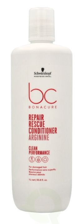 Schwarzkopf Bonacure Repair Rescue Conditioner 1000 ml For Damaged Hair in the group BEAUTY & HEALTH / Hair & Styling / Hair care / Conditioner at TP E-commerce Nordic AB (C73895)