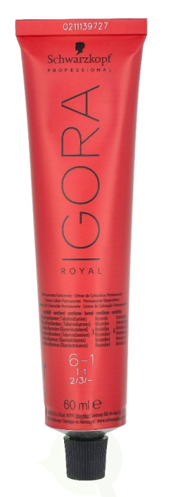 Schwarzkopf Igora Royal Permanent Color Creme 60 ml 45444 in the group BEAUTY & HEALTH / Hair & Styling / Hair care / Hair Dye / Hair Dye & Color bombs at TP E-commerce Nordic AB (C73902)