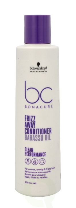 Schwarzkopf Bonacure Frizz Away Conditioner 200 ml in the group BEAUTY & HEALTH / Hair & Styling / Hair care / Conditioner at TP E-commerce Nordic AB (C73904)