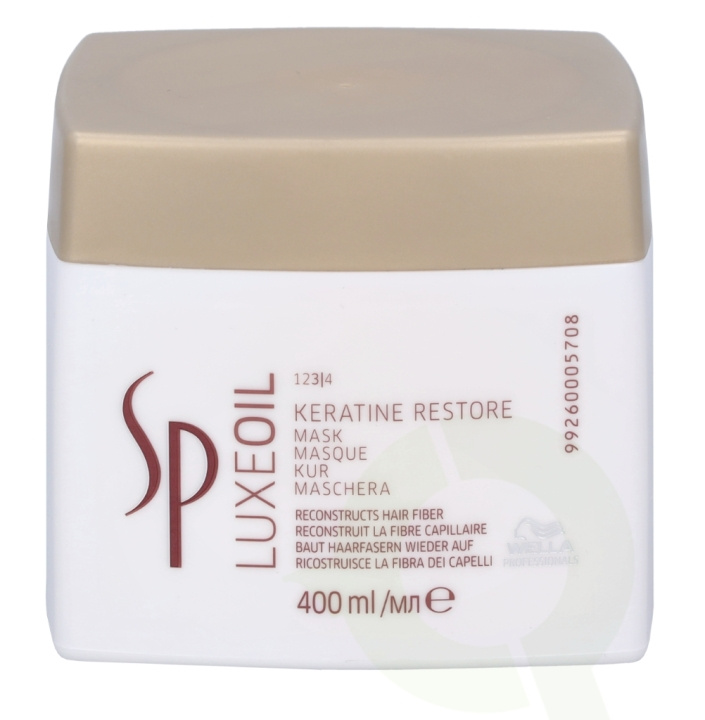 Wella SP - Luxe Oil Keratine Restore Mask 400 ml Keratin Restore in the group BEAUTY & HEALTH / Hair & Styling / Hair care / Hair Mask at TP E-commerce Nordic AB (C73926)