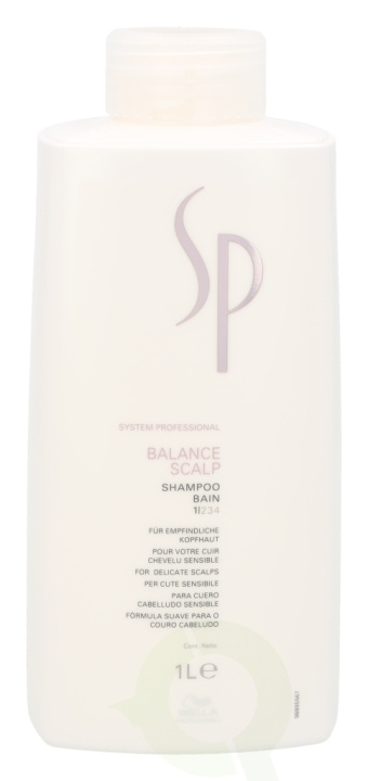 Wella SP - Balance Scalp Shampoo 1000 ml in the group BEAUTY & HEALTH / Hair & Styling / Hair care / Schampoo at TP E-commerce Nordic AB (C73930)