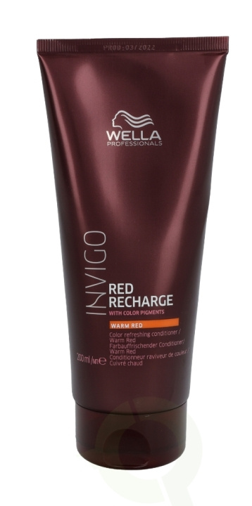 Wella Invigo - Red Recharge Color Refr. Cond. 300 ml Warm Red in the group BEAUTY & HEALTH / Hair & Styling / Hair care / Conditioner at TP E-commerce Nordic AB (C74043)