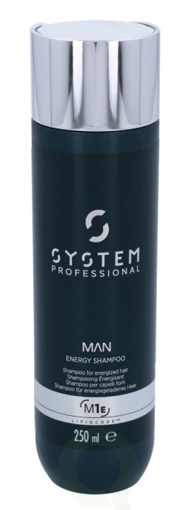 Wella System P. - Man Energy Shampoo M1E 250 ml in the group BEAUTY & HEALTH / Hair & Styling / Hair care / Schampoo at TP E-commerce Nordic AB (C74064)