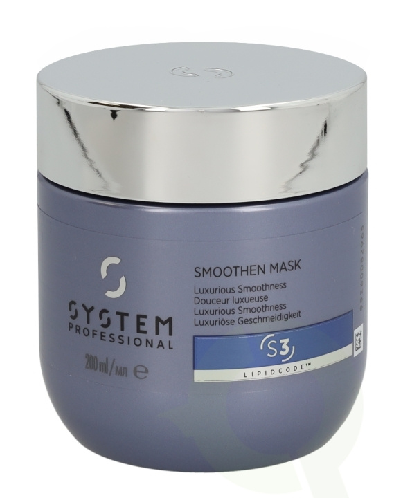 Wella System P. - Smoothen Mask S3 200 ml in the group BEAUTY & HEALTH / Hair & Styling / Hair care / Hair Mask at TP E-commerce Nordic AB (C74070)