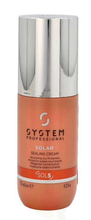 Wella System P. - Solar Sealing Cream SOL5 125 ml Nourishing Sun Protection in the group BEAUTY & HEALTH / Hair & Styling / Hair care / Hair serum at TP E-commerce Nordic AB (C74073)