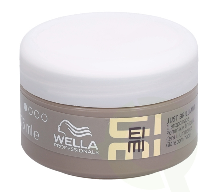 Wella Eimi - Just Brilliant Shine Pomade 75 ml in the group BEAUTY & HEALTH / Hair & Styling / Hair styling / Styling cream at TP E-commerce Nordic AB (C74087)