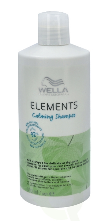 Wella Elements - Calming Shampoo 500 ml in the group BEAUTY & HEALTH / Hair & Styling / Hair care / Schampoo at TP E-commerce Nordic AB (C74094)