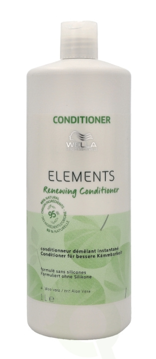 Wella Elements - Renewing Conditioner 1000 ml in the group BEAUTY & HEALTH / Hair & Styling / Hair care / Conditioner at TP E-commerce Nordic AB (C74095)