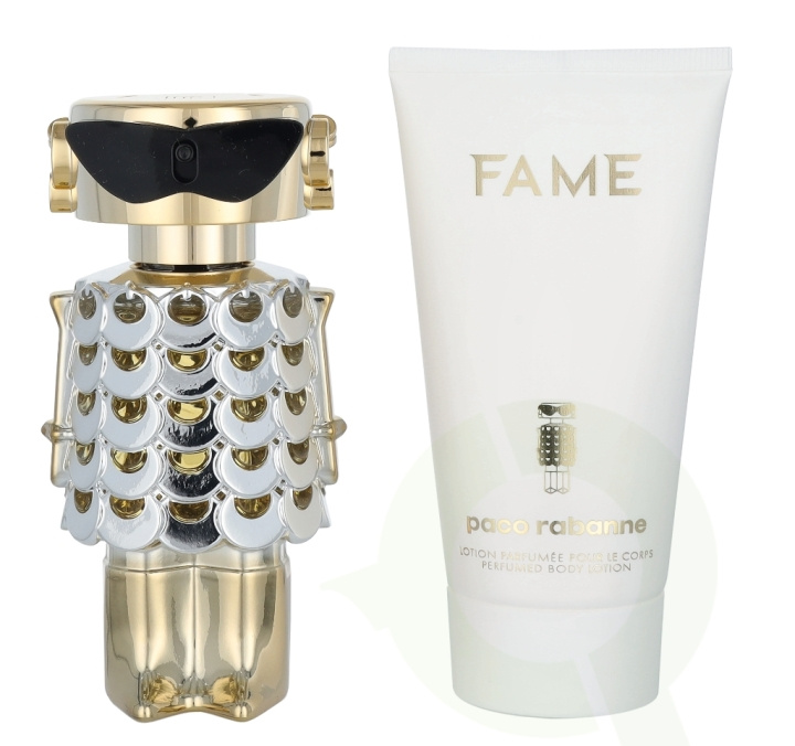 Paco Rabanne Fame Giftset 125 ml Edp Spray 50m/Perfumed Body Lotion 75ml in the group BEAUTY & HEALTH / Gift sets / Gift sets for her at TP E-commerce Nordic AB (C74154)