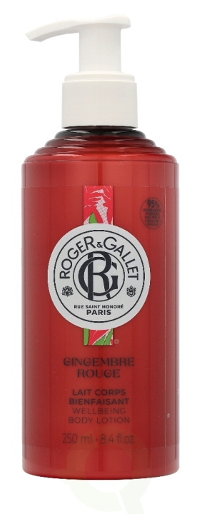 Roger & Gallet Gingembre Rouge Body Milk 250 ml in the group BEAUTY & HEALTH / Skin care / Body health / Body lotion at TP E-commerce Nordic AB (C74520)