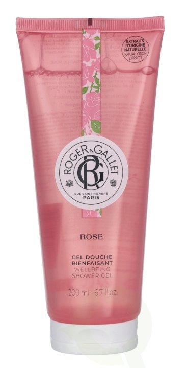 Roger & Gallet Rose Shower Gel 200 ml in the group BEAUTY & HEALTH / Skin care / Body health / Bath & Shower gels at TP E-commerce Nordic AB (C74525)