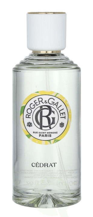 Roger & Gallet Cedrat Wellbeing Fragrant Water 100 ml Natural Spray in the group BEAUTY & HEALTH / Fragrance & Perfume / Perfumes / Unisex at TP E-commerce Nordic AB (C74530)