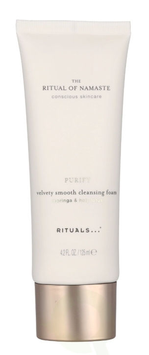 Rituals The Ritual Of Namaste Velvety Smooth Cleansing Foam 125 ml in the group BEAUTY & HEALTH / Skin care / Face / Cleaning at TP E-commerce Nordic AB (C74604)